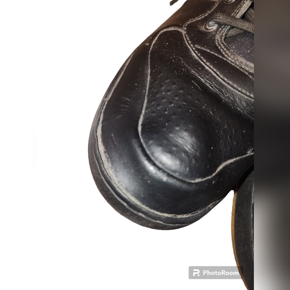 Nike Ebernon Mid Winter Men's Water Resistant Sneakers Nike AQ8754-001 Black/Gum - Picture 3 of 7